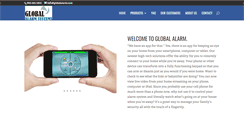 Desktop Screenshot of globalalarm.com