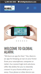 Mobile Screenshot of globalalarm.com